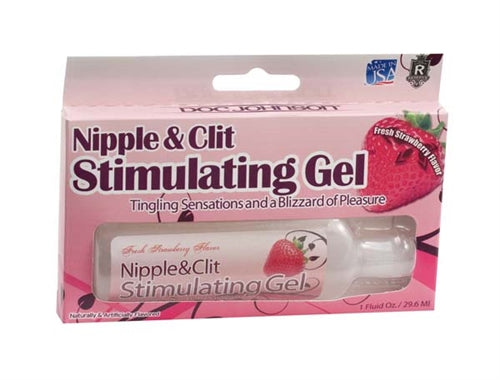 strawberry stimulating gel bottle