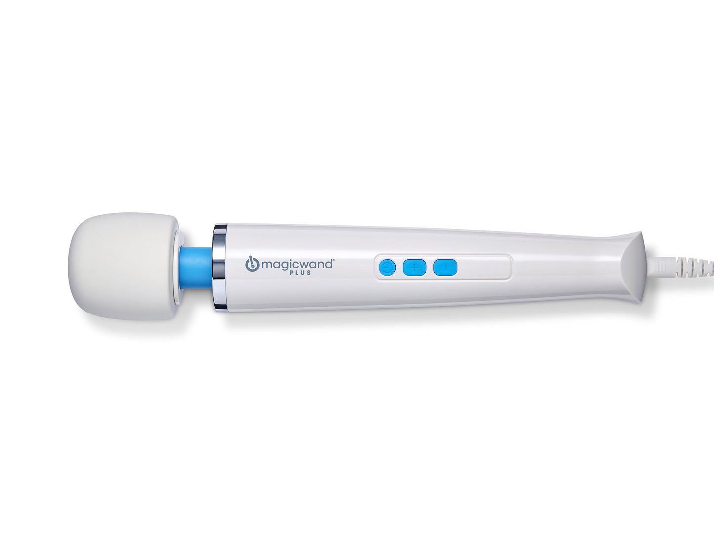 Magic Wand Plus - White – best-rated vibrator for women, powerful clitoral and internal stimulation, premium adult toy; ideal for shoppers seeking high-quality intimate products.