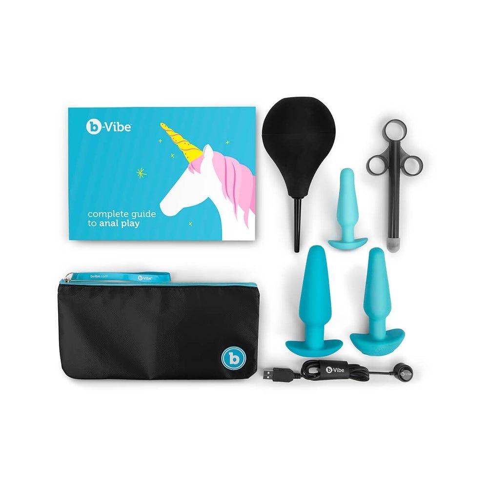 B-Vibe Anal Training Set - Black