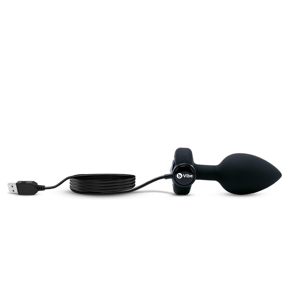 b-Vibe Remote Control Vibrating Jewel Plug (M/L)