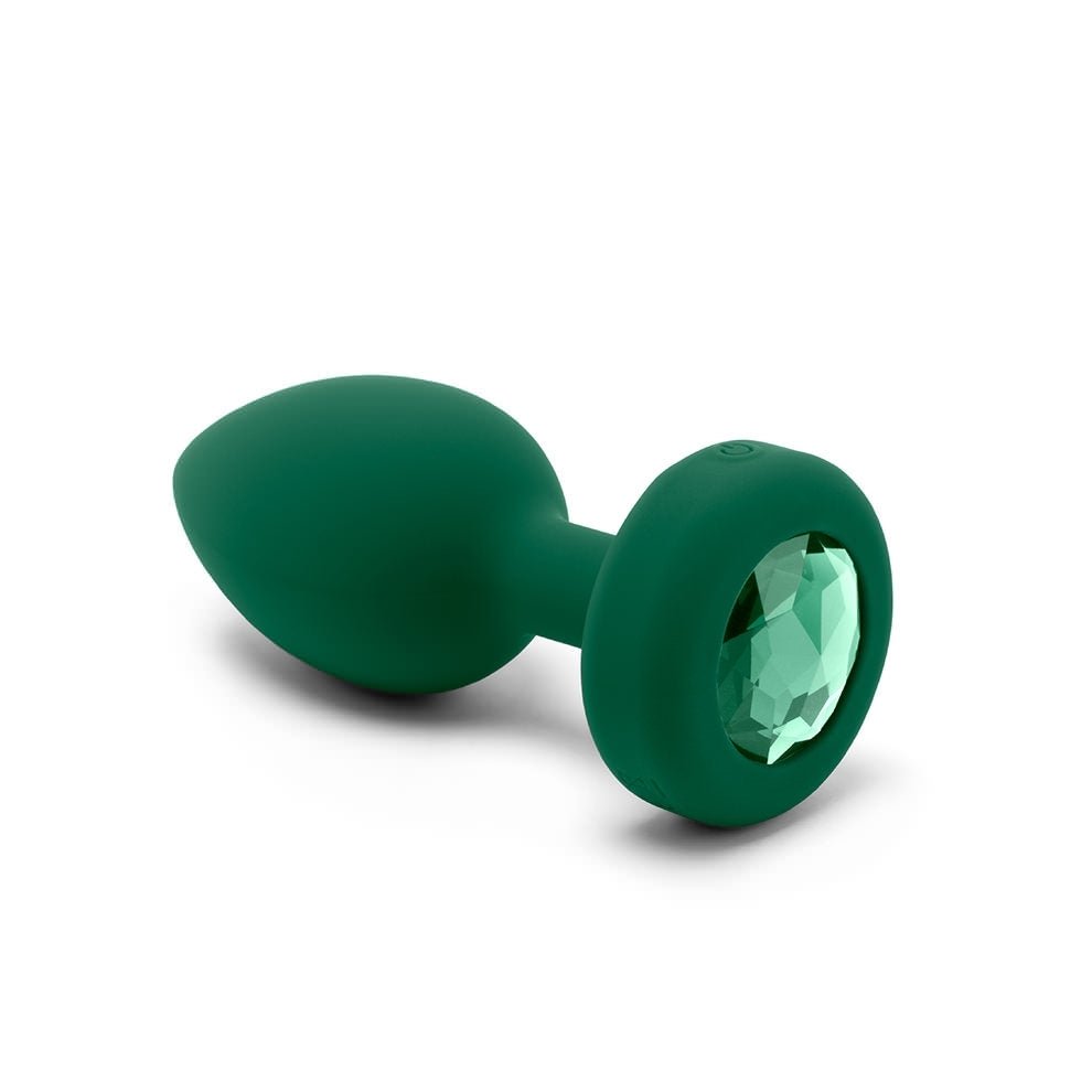 b-Vibe Remote Control Vibrating Jewel Plug (M/L)