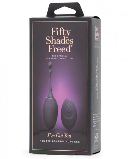 Fifty Shades Freed I've Got You Remote Control Love Egg