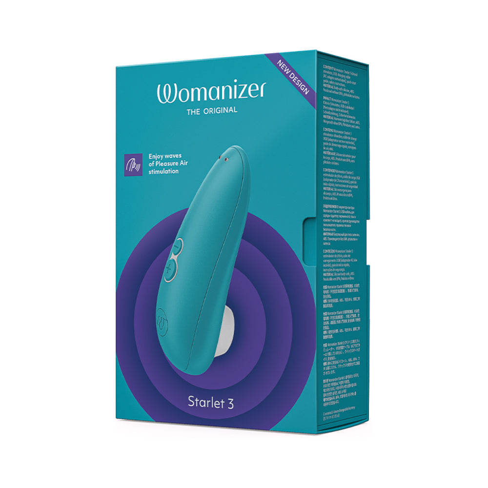 Womanizer Starlet 3 clitoral stimulator in Turquoise