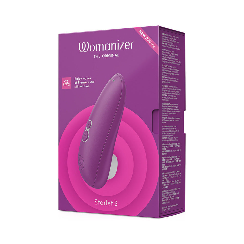 Womanizer Starlet 3 clitoral stimulator in Violet