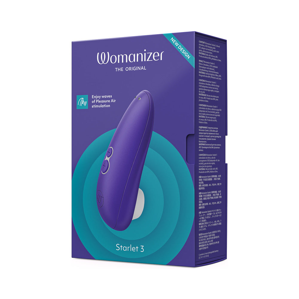 Womanizer Starlet 3 clitoral stimulator in Indigo