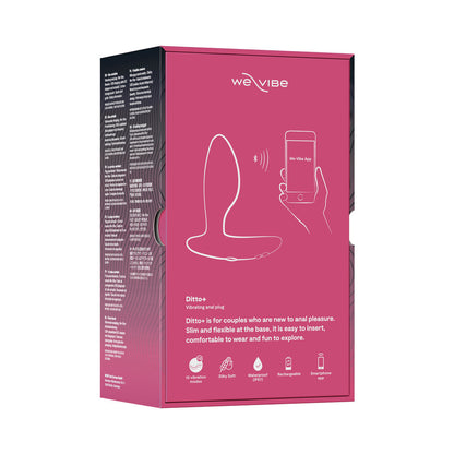 We-vibe Ditto+ Rechargeable Remote-controlled Silicone Vibrating Anal Plug