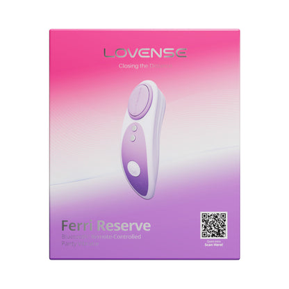 Lovense Ferri Reserve lavender vibrator product features