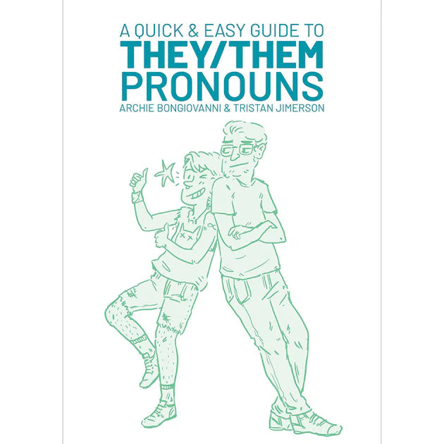 Gender identity and pronoun education guide for readers and allies