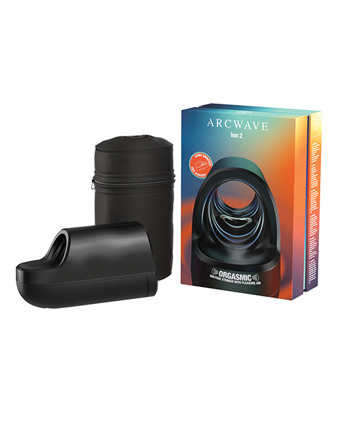 Arcwave Ion 2 air-pulse stroker in Charcoal Grey