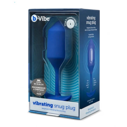 Vibrating Snug Plug 4 Rechargeable Weighted Silicone Anal Plug