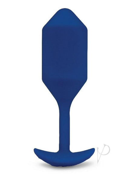 Vibrating Snug Plug 4 Rechargeable Weighted Silicone Anal Plug