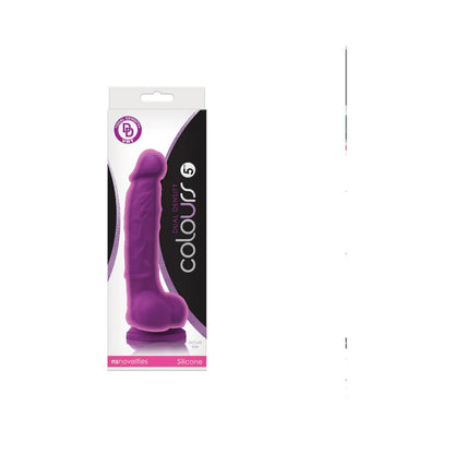 Colours Dual Density 5 Inch Dildo Beige | Compact Realistic Silicone Dildo