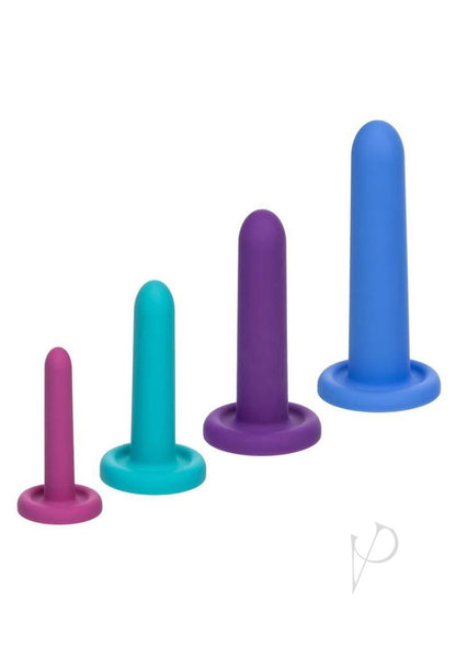CalExotics Dilators 4-Piece Beginner Silicone Set | Assorted