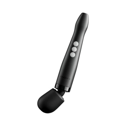 Luxury black Doxy compact wand with deep rumbly vibrations