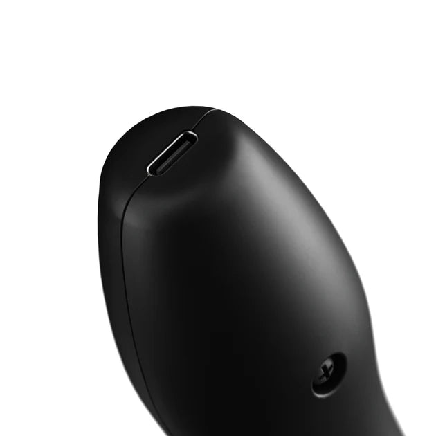 Doxy Die Cast Compact Cordless Wand Black rechargeable waterproof wand massager