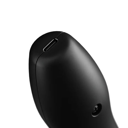 Doxy Die Cast Compact Cordless Wand Black rechargeable waterproof wand massager