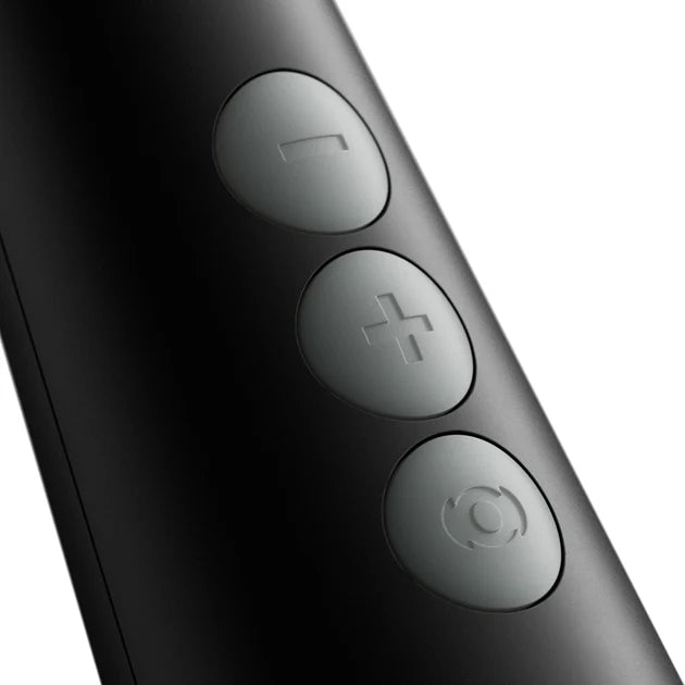 Premium black Doxy die cast cordless wand with aluminum construction