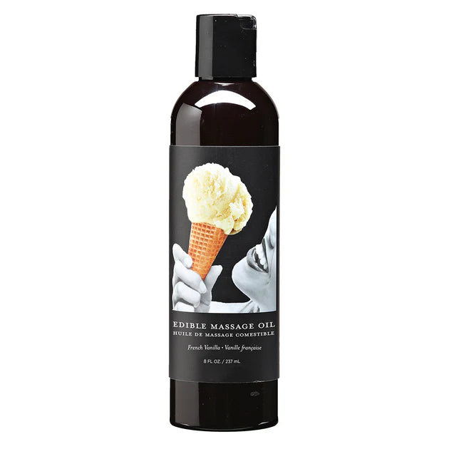 Edible Massage Oil - Vanilla - 8 Fl. Oz.