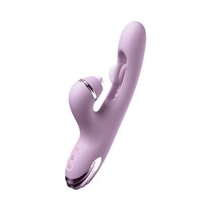 Purple G-Touch Pulse Pro rabbit vibrator with external stimulator