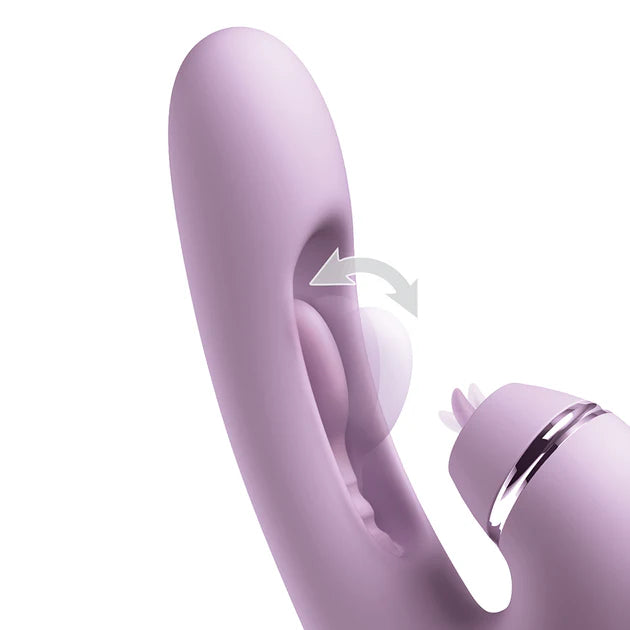 Fantasy For Her advanced G-spot vibrator with FlickerFlow attachment