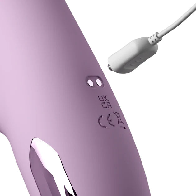 Fantasy For Her G-Touch Pulse Pro Purple rechargeable rabbit vibrator