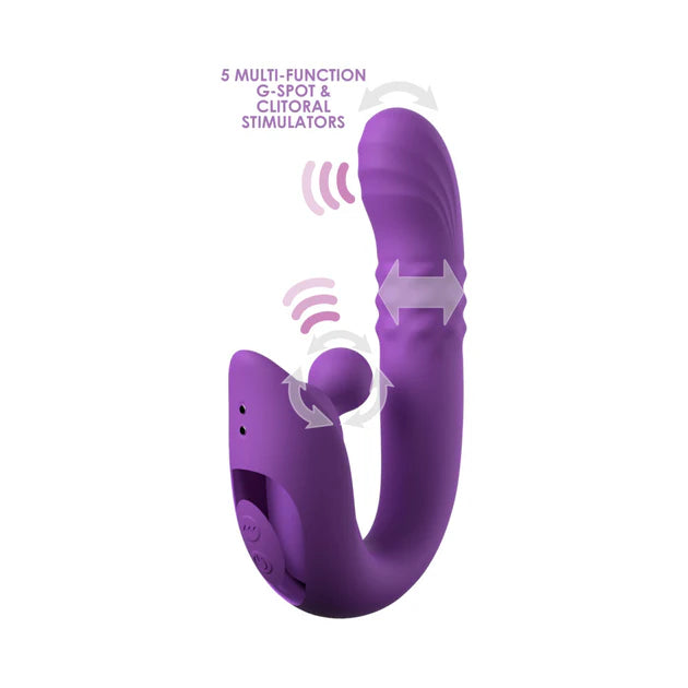Fantasy For Her Harmoni Pro rabbit-style vibrator with textured shaft