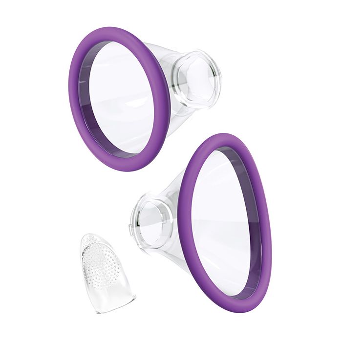 Fantasy For Her Ultimate Pleasure purple vibrator with magnetic USB charger