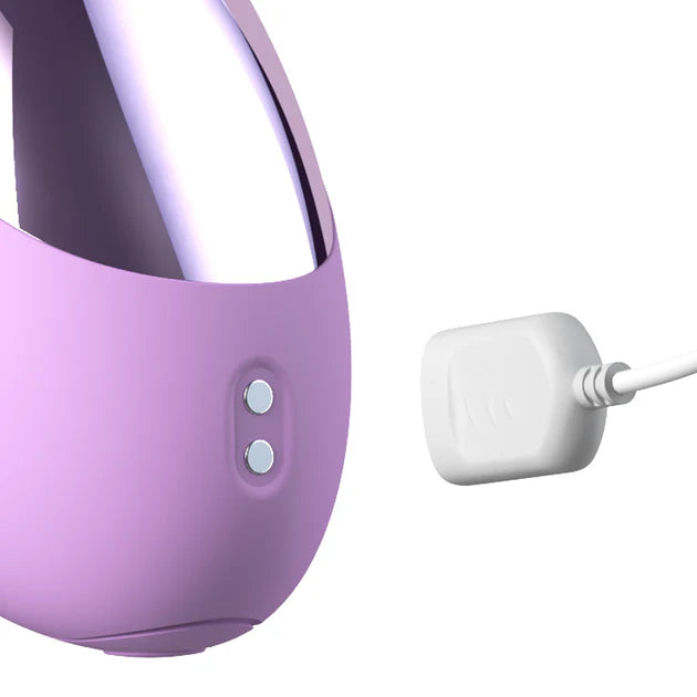Fantasy For Her IntiMotion Flutter Pro Purple rechargeable rabbit vibrator