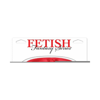 Fetish Fantasy Series Satin Love Mask Red sensory deprivation blindfold