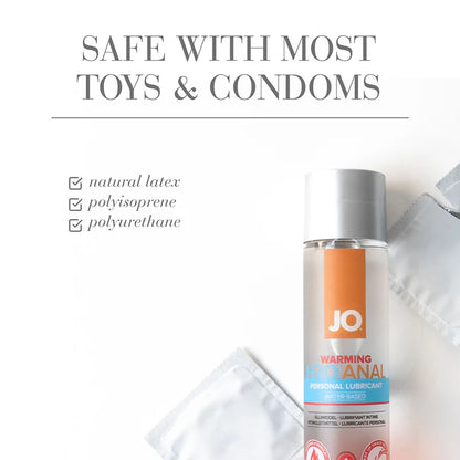 JO H2O Anal Warming Water-Based Lubricant