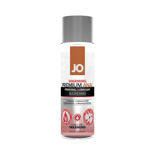 JO Premium Anal Warming Silicone-Based Lubricant 2 oz