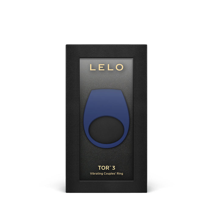LELO TOR 3 Vibrating | Cockring Base Blue