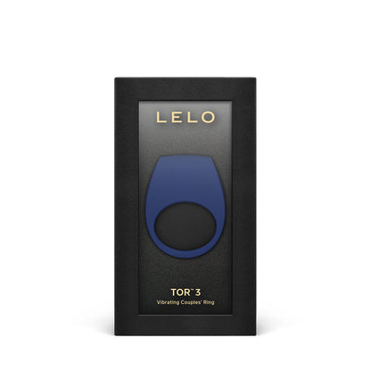 LELO TOR 3 Vibrating | Cockring Base Blue