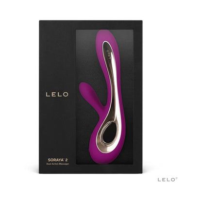 LELO SORAYA 2 Rechargeable Rabbit Vibrator Black