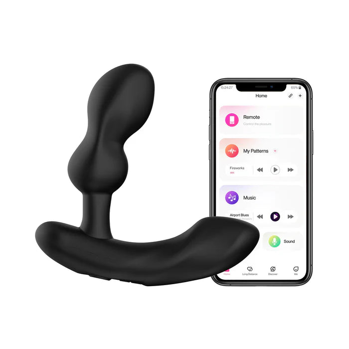 Lovense Edge 2 Silicone Prostate Massager with Remote Control