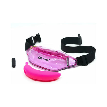 Love to Love Oh Oui pink banana vibrator 7 inch for women
