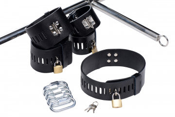 metal stockade restraint device bdsm

