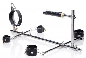 metal stockade restraint device bdsm

