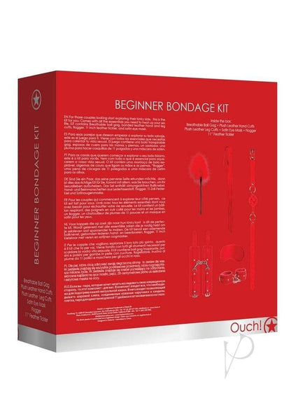 Ouch! 6-Piece Beginner Bondage Kit