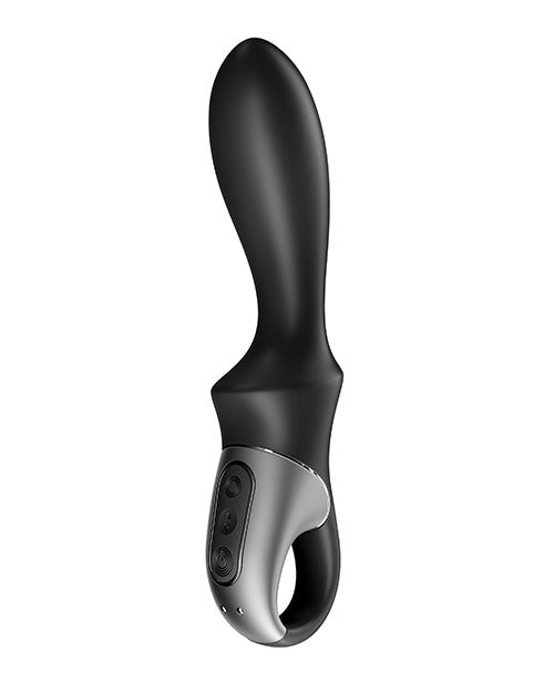 Satisfyer Heat Climax black heated P-spot and G-spot vibrator