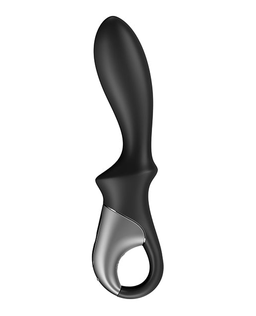 Black Satisfyer Heat Climax app-controlled insertable vibrator