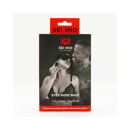 Eyes Wide Shut Soft Velvet Blindfold