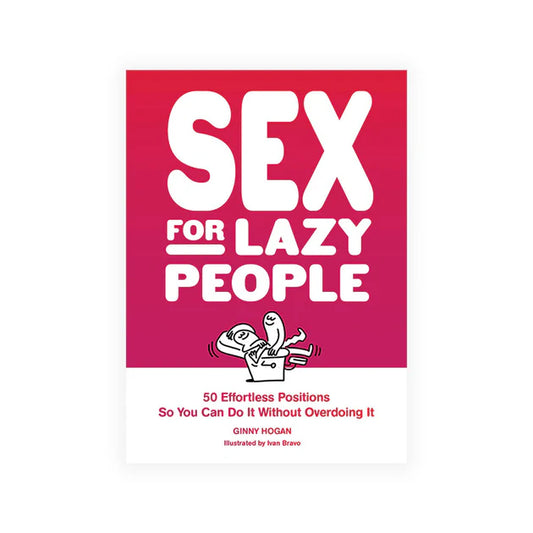 Sex for Lazy People 50 Effortless Positions relationship guide book cover