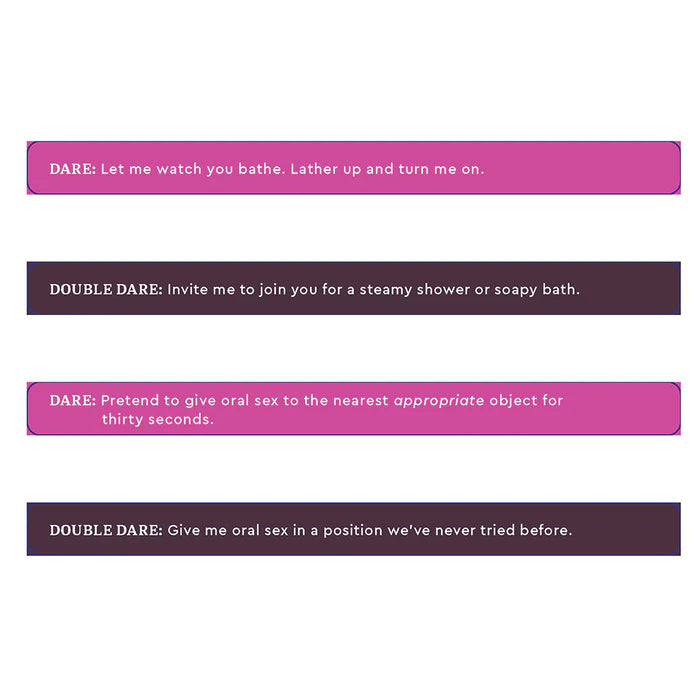 Sexy Dare or Double Sexy Dare: Pick-a-Stick