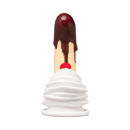 Simply Sweet banana split themed dildo premium silicone
