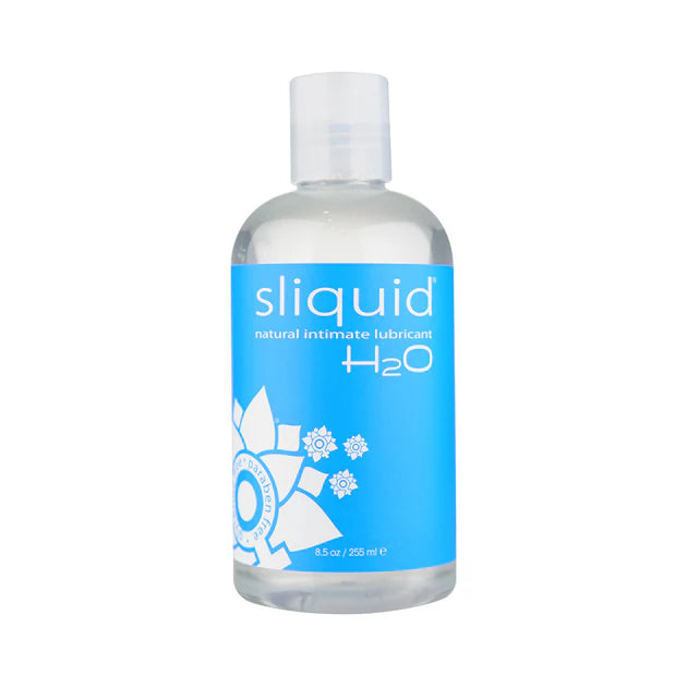 Sliquid Naturals H2O Lubricant 4.2oz | Water-Based Natural Personal Lubricant