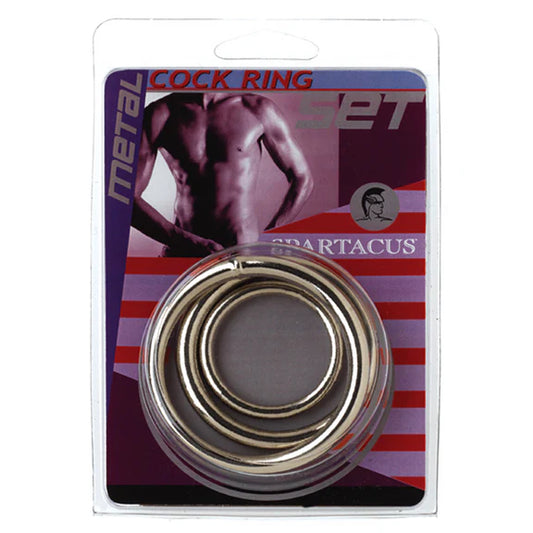 Spartacus metal ring collection designed for comfort and support