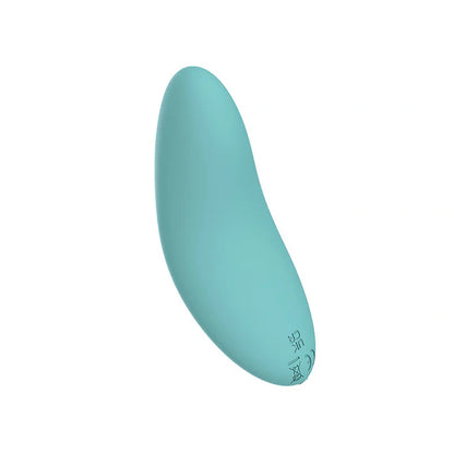 Small blue pebble-style rechargeable vibrator
