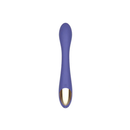 Rechargeable G-spot vibrator with body-safe silicone finish
