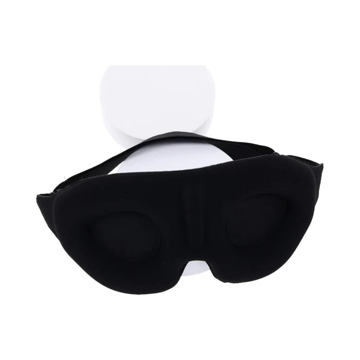 Blackout Blindfold - Memory Foam Sensory Deprivation Mask with Eye Divots